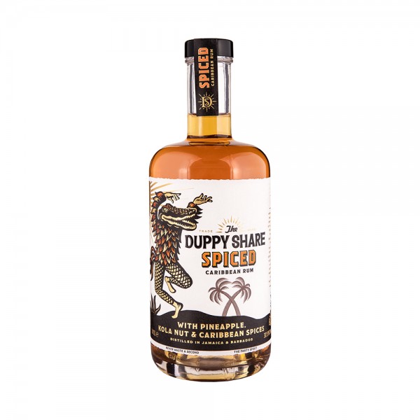 The Duppy Share Spiced Caribbean Rum 70cl