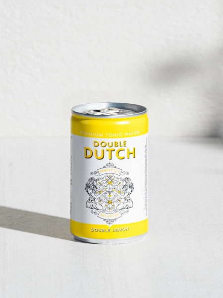 Double Dutch Double Lemon Can 8x15cl
