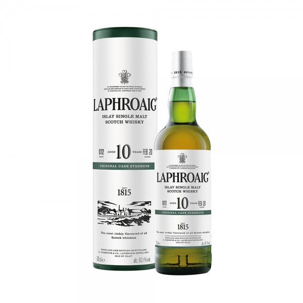 Laphroaig Cask Strength Single Malt Whisky 2020 Edition 70cl