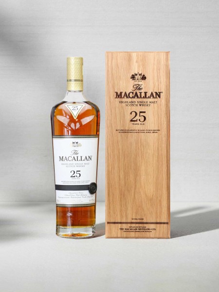 Macallan Sherry Oak Single Malt Whisky 25 Year Old 2021 Edition 70cl