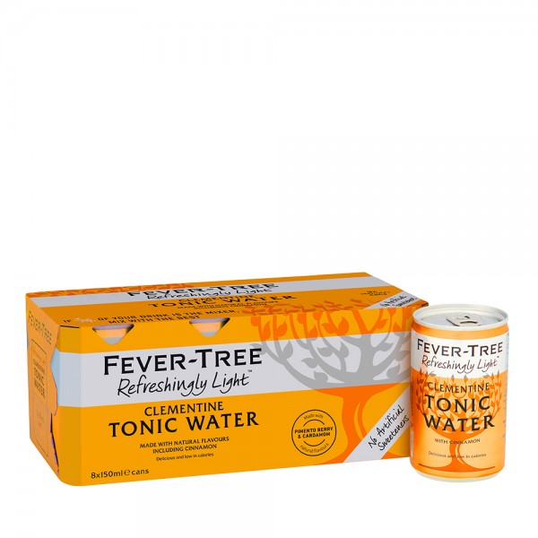 Fever-Tree Refreshingly Light Clementine Tonic Cans 8x15Cl