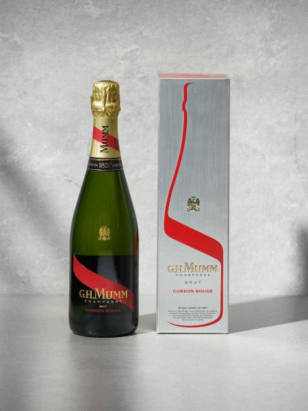 G H Mumm Cordon Rouge Brut Champagne 75cl Gift Boxed