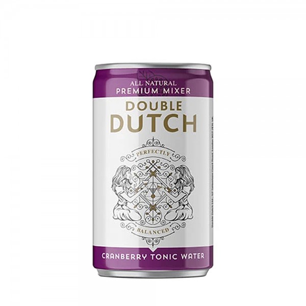 Double Dutch Cranberry &amp; Ginger Tonic Can 15cl