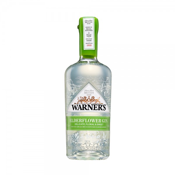 Warner&#039;s Elderflower Gin 70cl