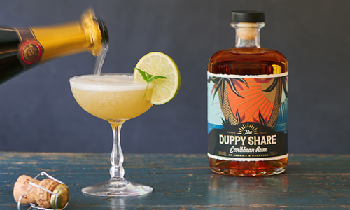 Sparkling Summer Dup Rum Punch