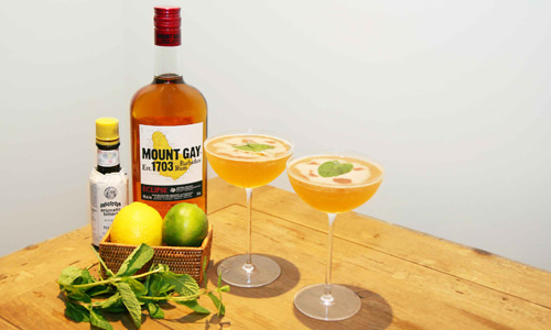 mount gay airmail rum cocktail