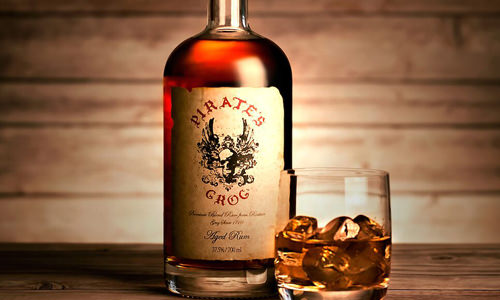 pirates grog five year old rum