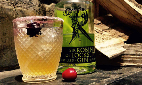 robin of locksley sheffield gin cocktail